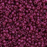 miyuki seed beads 11/0 - Dyed opaque fuchsia luster 11-1465L